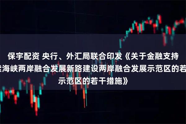 保宇配资 央行、外汇局联合印发《关于金融支持福建探索海峡两岸融合发展新路建设两岸融合发展示范区的若干措施》